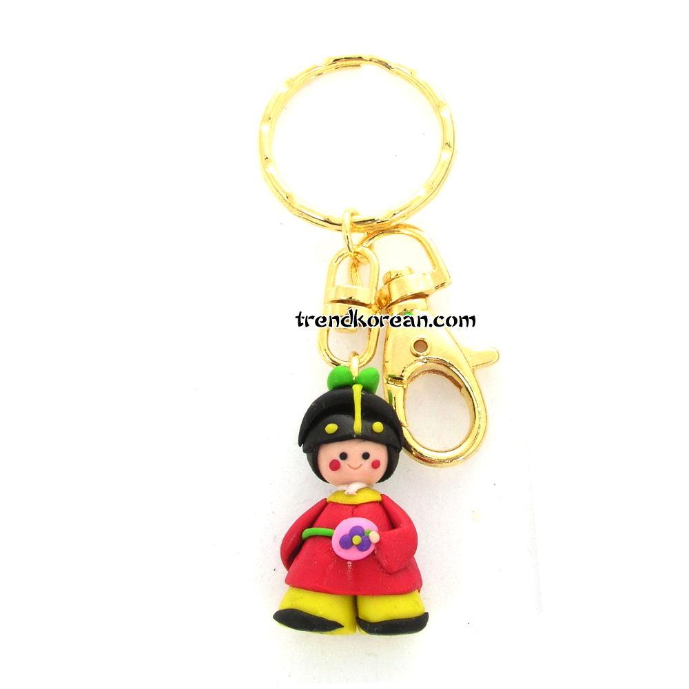 Mini doll Keyholder 04